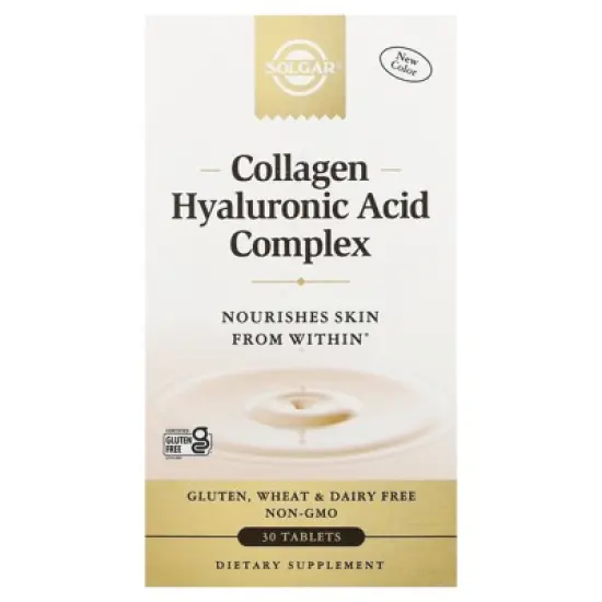 Solgar Collagen Hyaluronic Acid Complex, 30 Tablets image {4}