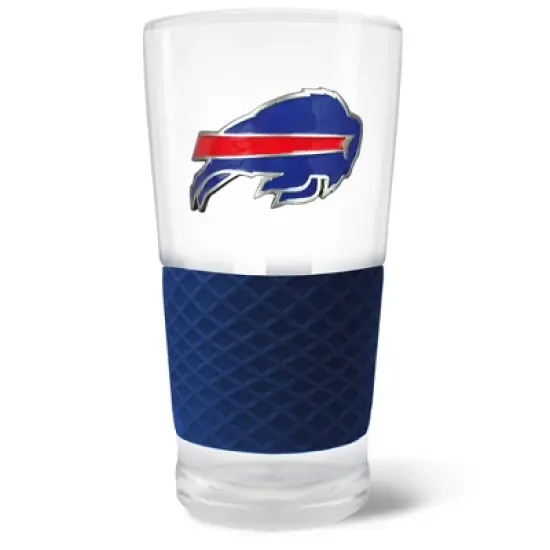 NFL Buffalo Bills 22oz Pilsner Glass with Silicone Grip image {3}
