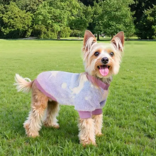 Paaaawaters Autumn Dog Jumpsuit Soft Velvet Puppy Sweater Reflective Breathable image {7}