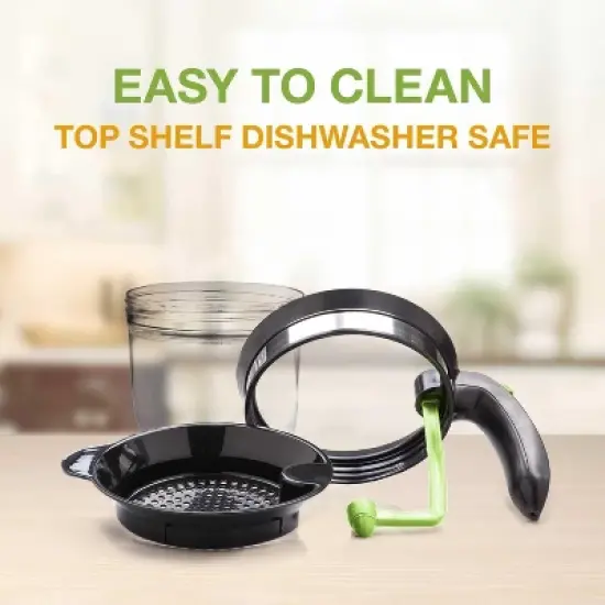 Vondior 4-Cup Fat Separator with Bottom Release, Oil Strainer, and 3-in-1 Peeler - Kitchen Gadgets for Cooking image {5}