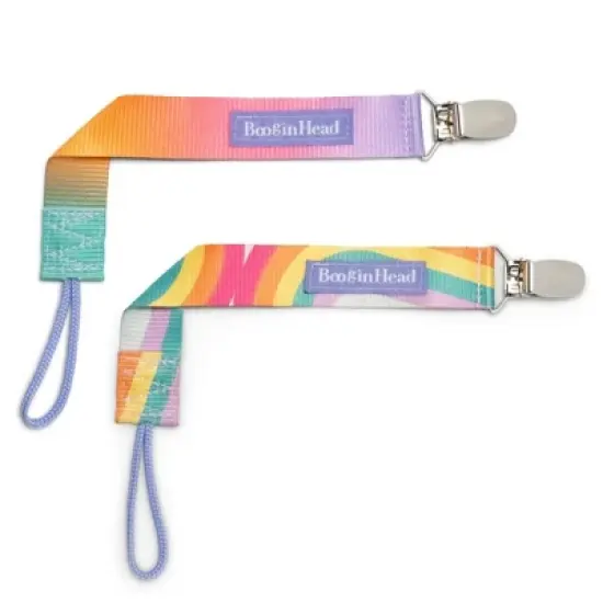 BooginHead PaciGrip Pacifier - Pink Ombre - 2pk image {3}