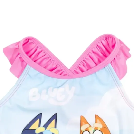 Bluey Bingo Bluey Girls One Piece Bathing Suit Little Kid image {5}