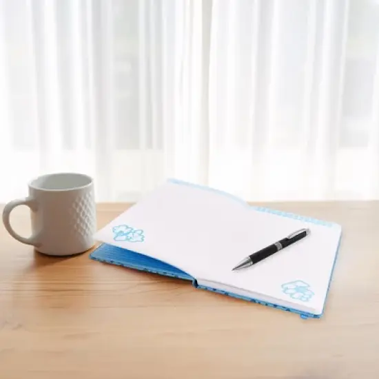 Inkology, LLC The Smurfs 80-Page Vegan Leather Notebook | 5 x 8 Inches image {8}