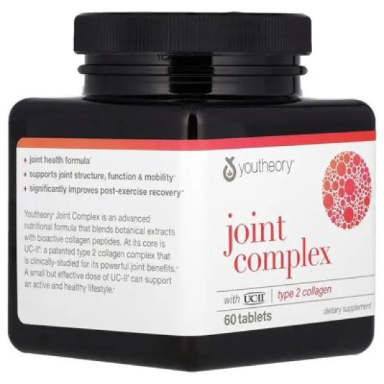 Youtheory Joint Complex with UC-II, 60 Tablets image {4}