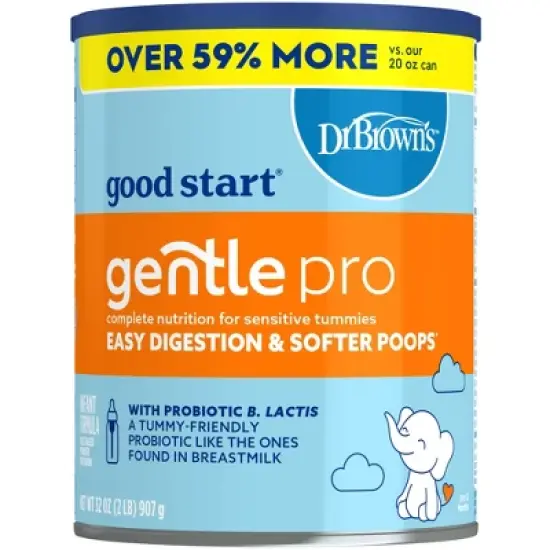 Good Start Dr. Brown's Gentle Pro Powder Formula - 32oz image {7}