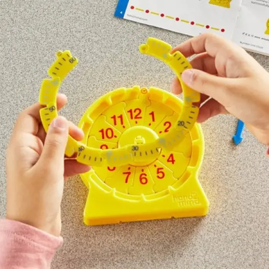 hand2mind NumberLine Clock Classroom Kit image {1}