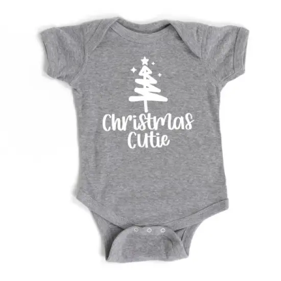 The Juniper Shop Christmas Cutie Tree Baby Bodysuit image {3}