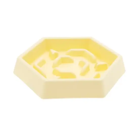 Unique Bargains Convenient Hexagon Shape Dog Bowl 1 Pc image {4}