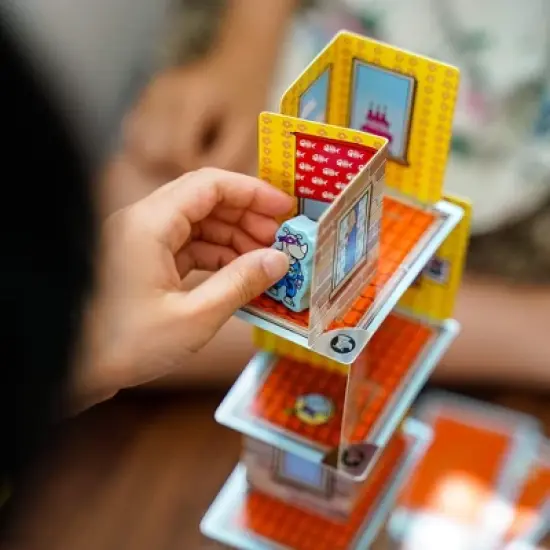 HABA Rhino Hero A Heroic Stacking Card Game for Ages 5 and Up - Triple Award Winner image {8}
