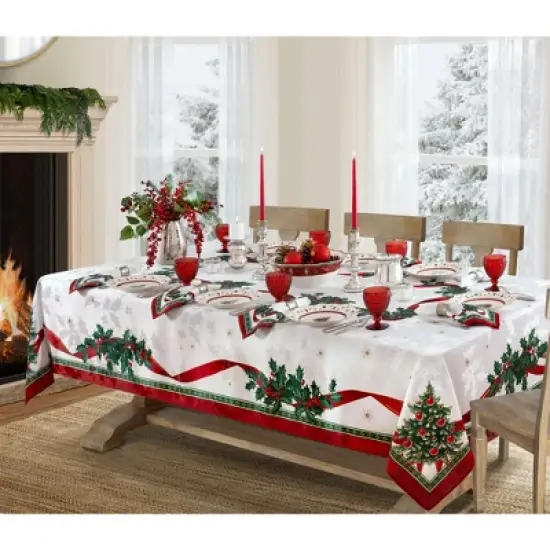 Elrene Villeroy & Boch Toy's Delight Engineered Fabric Tablecloth - Villeroy & Boch image {1}