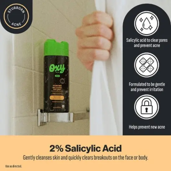 Oxy 2% Salicylic Acid Stubborn Acne Anti-Blemish Body Wash - 9 fl oz image {1}