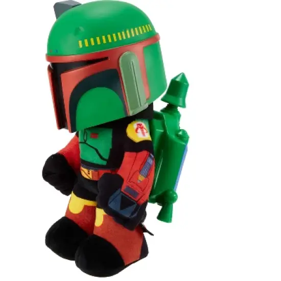 Star Wars Rocket Launching Boba Fett Feature Plush image {2}