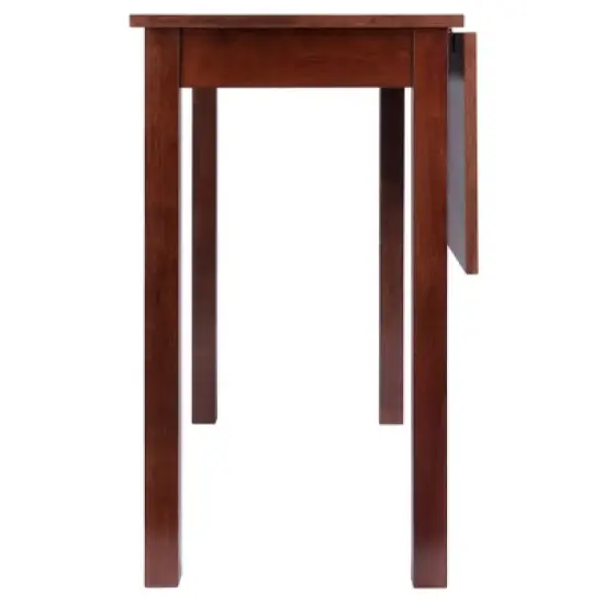 Perrone High Drop Leaf Dining Table Walnut - Winsome image {4}