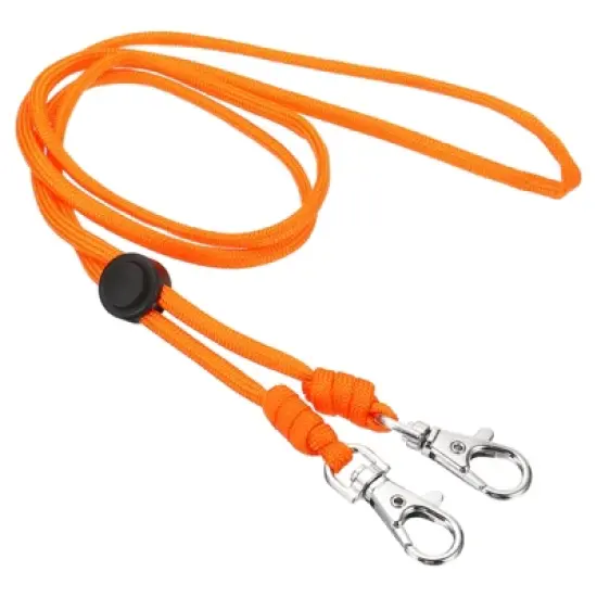 Unique Bargains Polyester Wear-resistant Lightweight ID Card Neck Lanyards with Hook image {7}