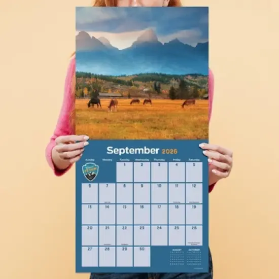 TF Publishing 13.5"x14.5" 2026 National Parks Wall Calendar image {3}