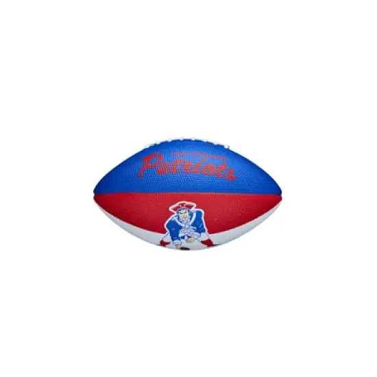 NFL Wilson Retro Jr Football - New England Patriots image {4}