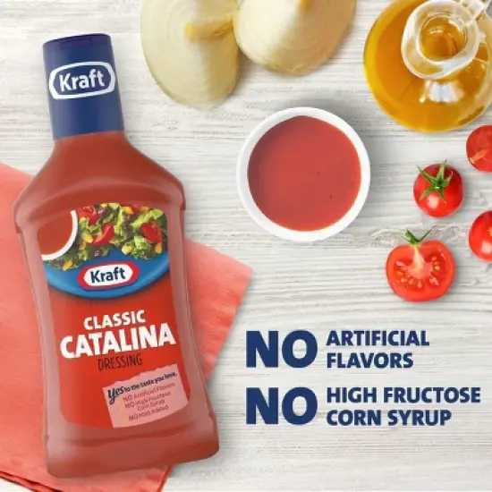 Kraft Classic Catalina Salad Dressing 16fl oz image {3}