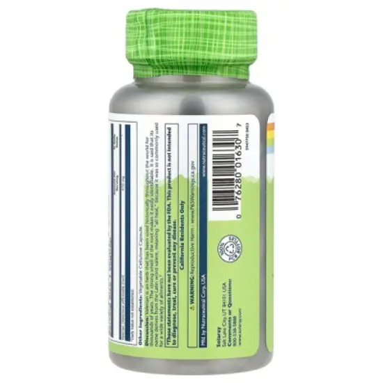 Solaray True Herbs, Valerian, 470 mg, 100 VegCaps image {2}