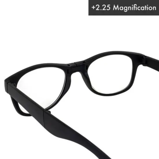 Global Vision Eyewear Foldable Bifocal Reading Glasses with Clear Lenses image {5}