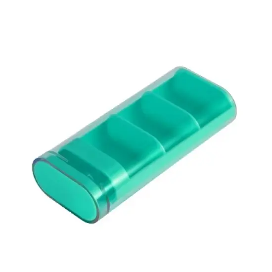 Unique Bargains 3 Grids Pill Case 1 Pc image {8}
