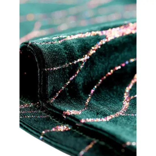 Agnes Orinda Women's Plus Size Velvet Sleeveless Cami Bodycon Club Party Mini Dresses image {4}