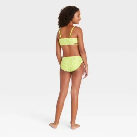 Girls' Make a Wish 2pc Bikini Set - art class&trade; Lime Green image {1}