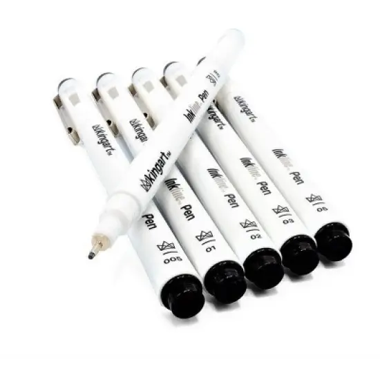 KINGART PRO Inkline Fine Line Pens , 6 pc image {4}