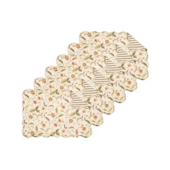 C&F Home Cotton Machine Washable Reversible Placemats image {8}