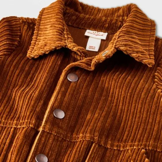 Baby Boys' Corduroy Jumpsuit - Cat & Jack&trade; Brown image {2}