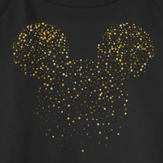 Junior's Mickey & Friends Confetti Logo Sweatshirt image {1}