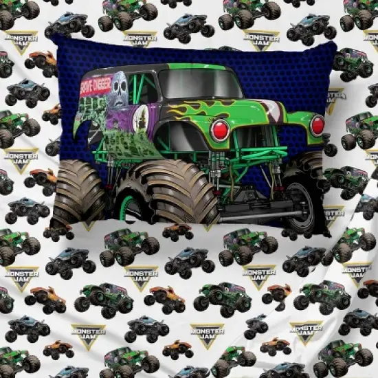 Monster Jam Twin Sheet Set image {1}