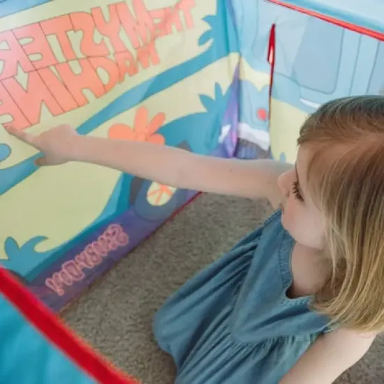 Scooby Doo Mystery Machine Pop-Up Play Tent image {3}