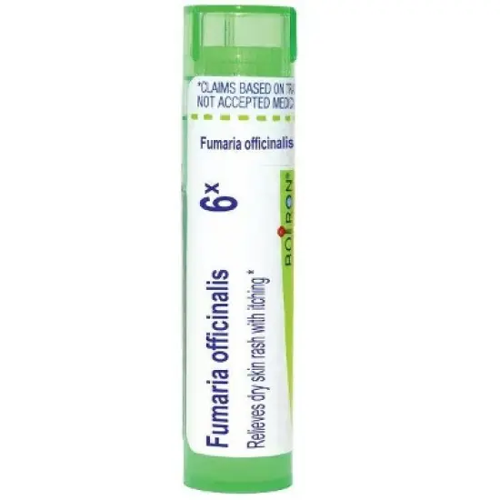 Fumaria Officinalis 6X by Boiron Homeopathic Single Medicine For First Aid  -  80 Pellet image {4}