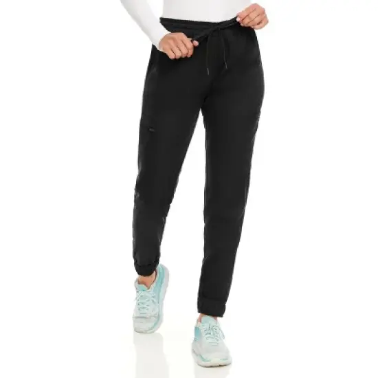 Medichic Women's Seven Pocket Cargo Scrub Pants Joggers with 4-Way Stretch image {5}