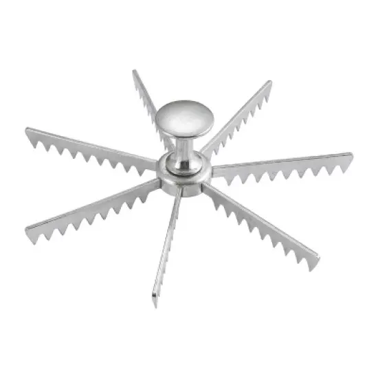 Winco Aluminum Pie and Cake Marker, 7-Cut image {1}