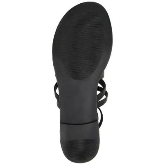 Journee Collection Womens Zailie Tru Comfort Foam Gladiator Flat Sandals image {4}