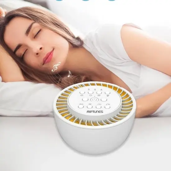 Riptunes White Noise Sound Machine with 36 Soothing Sounds image {2}