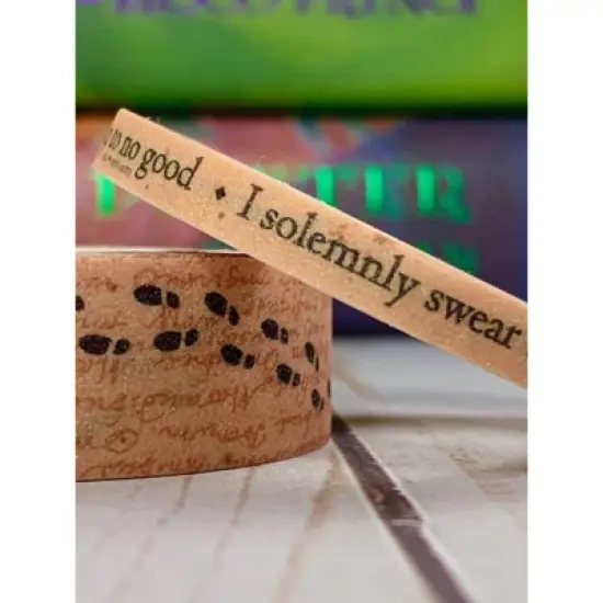 Warner Bros. Harry Potter 8pc Glitter Washi Tapes - Con*Quest Journals image {6}