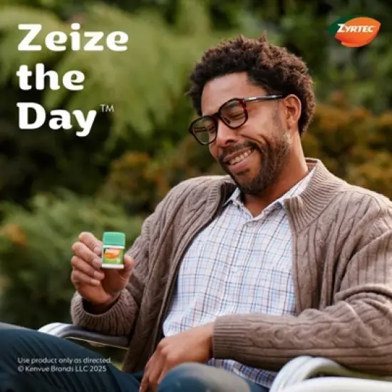 Zyrtec Adult Treatment 5mg Cetirizine Tablet - 35ct image {5}