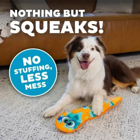 Outward Hound Sssupreme Snake Dog Animal Plush Toy image {3}