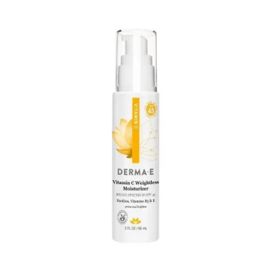 derma e Vitamin C Weightless Moisturizer - SPF 45 - 2 fl oz image {1}
