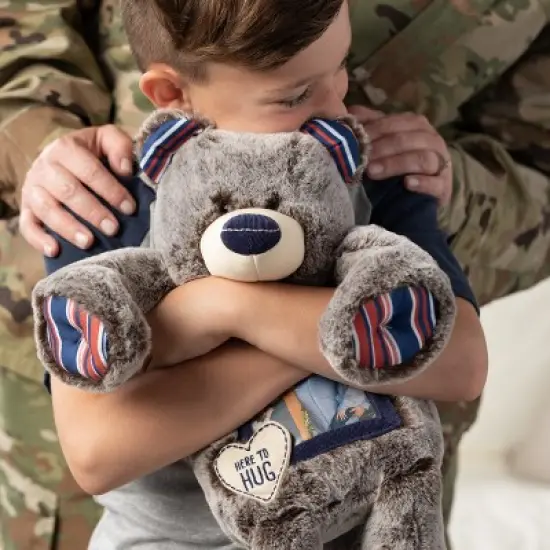 DEMDACO Here to Hug Bear - Military image {6}