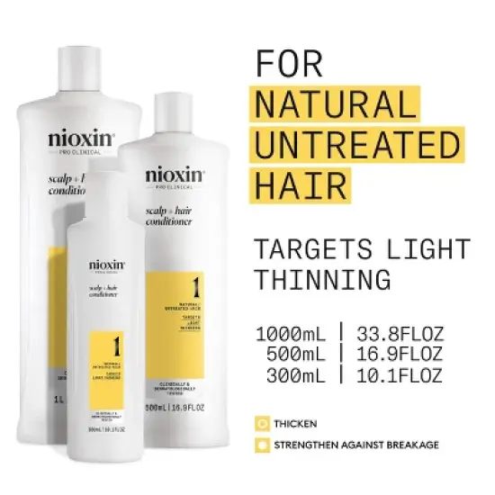 Nioxin System 1 Therapy Conditioner - 10.1 fl oz image {2}