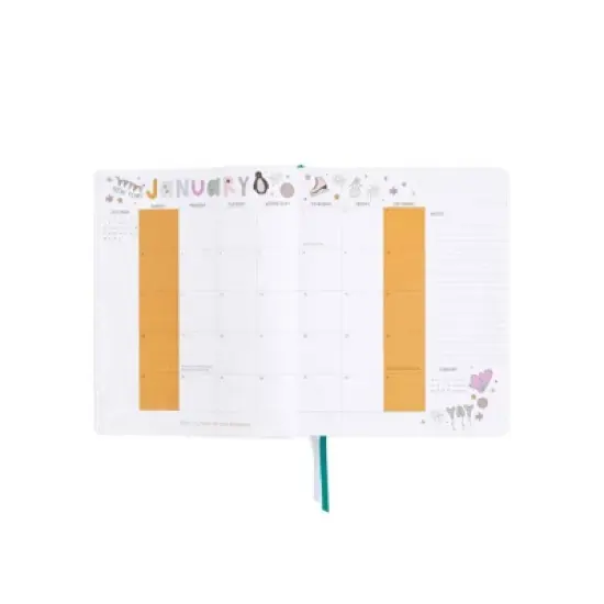 Callie Danielle 2026 Monthly/Weekly 8.5"x11" Large Leather Planner image {4}