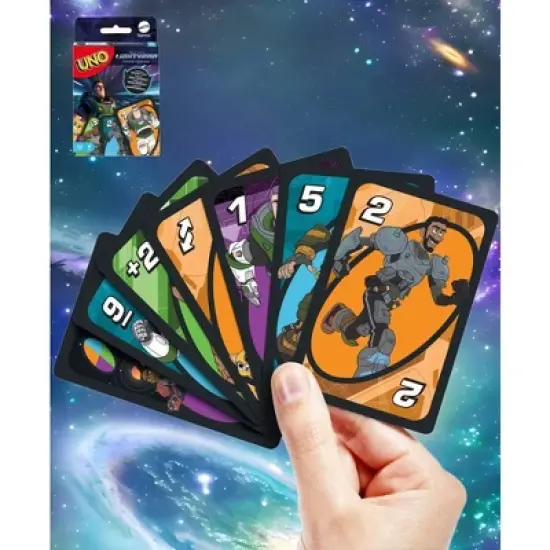 Mattel Card Games - Classic Game of UNO - Buzz Lightyear Family Game Night image {3}