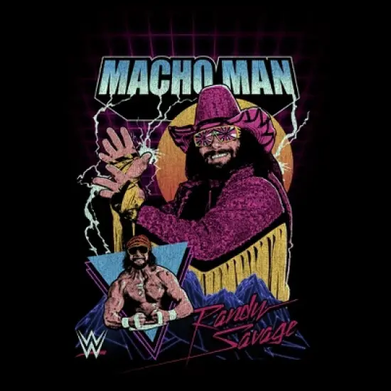 Boy's WWE Macho Man Randy Savage Retro T-Shirt image {1}