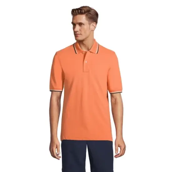 Lands' End Men's Short Sleeve Comfort-First Mesh Polo Shirt image {9}