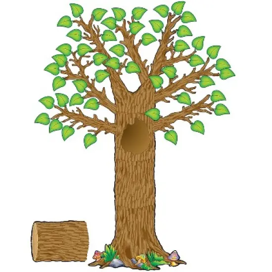 Teacher Created Resources Seasonal Tree Bulletin Board Set 64/ST 2 ST/BD TCR4405 image {1}
