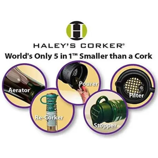 Happy Hour Haley's Corker Black 4 Pack, Black image {4}