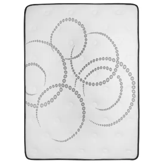 Emma and Oliver 14" Full Platform Bed Frame & 12" Mattress in a Box - No Box Spring Required image {9}